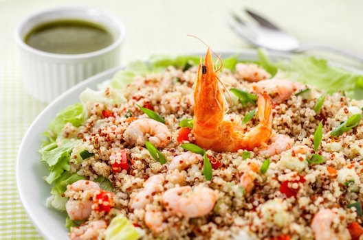 salada de quinoa